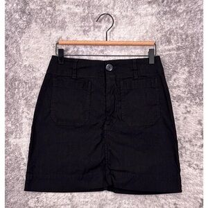 Maeve Black Garment with Subtle Stitching